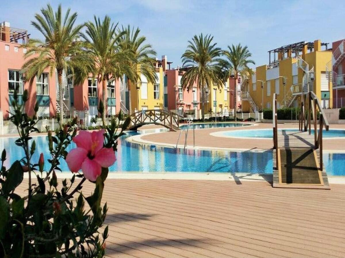 Atico Helena Con Solarium Y Jacuzzi Privado En Laguna Beach Vera Exterior foto