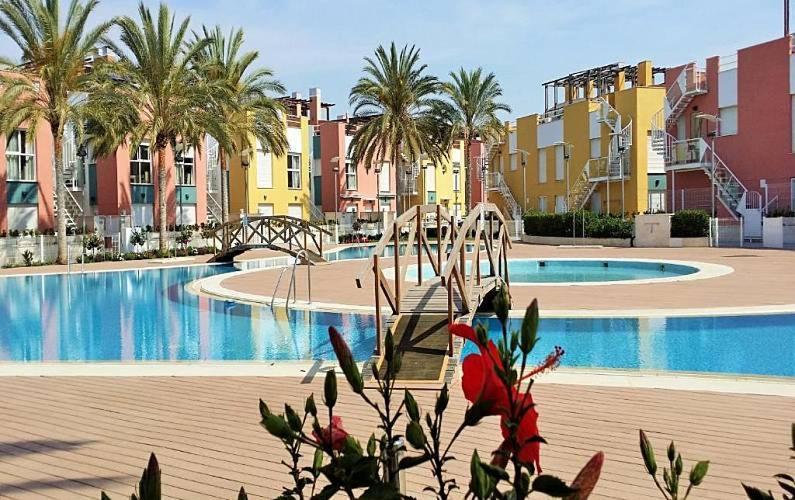 Atico Helena Con Solarium Y Jacuzzi Privado En Laguna Beach Vera Exterior foto
